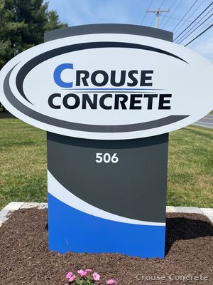 Crouse Concrete Business Sign