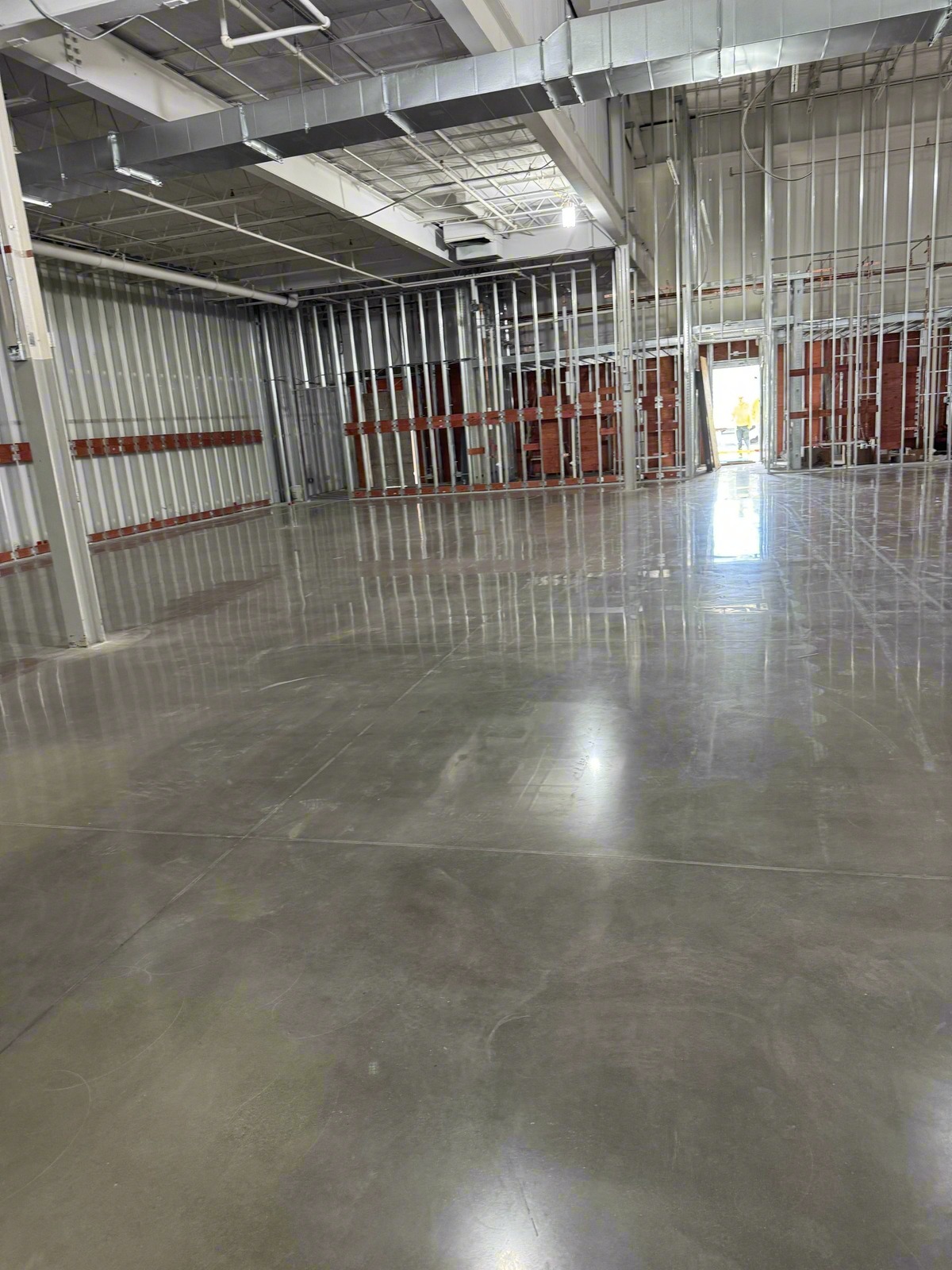 Polished Concrete Warehouse Floor