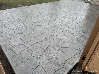 Stamped Ashlar Patio