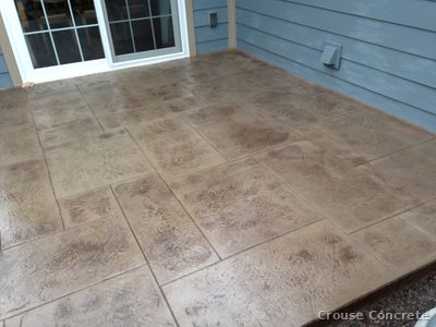 Stamped Ashlar Patio